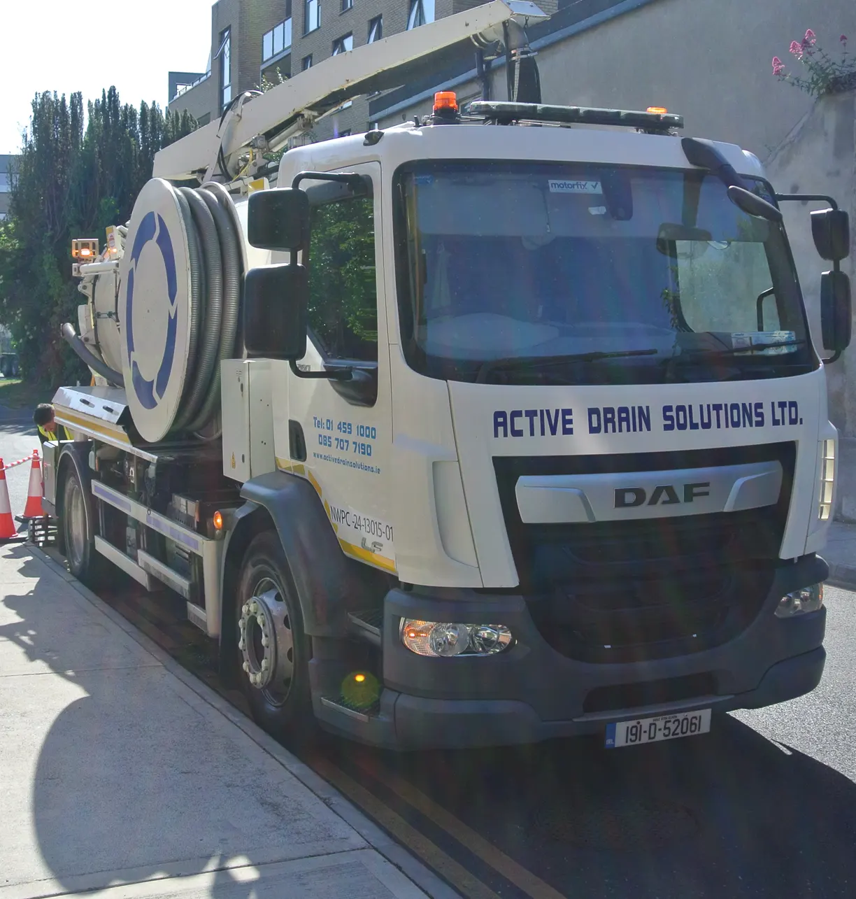 drain-clearing-dublin-mid-size-truck Unblocking Drain